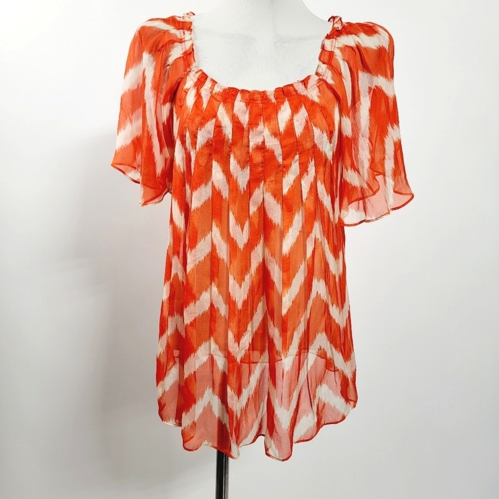 Milly size 6 Silk Blouse